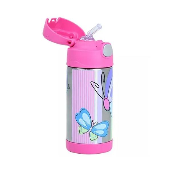 Imagem de Garrafinha Térmica Funtainer 355ml Borboletas Thermos