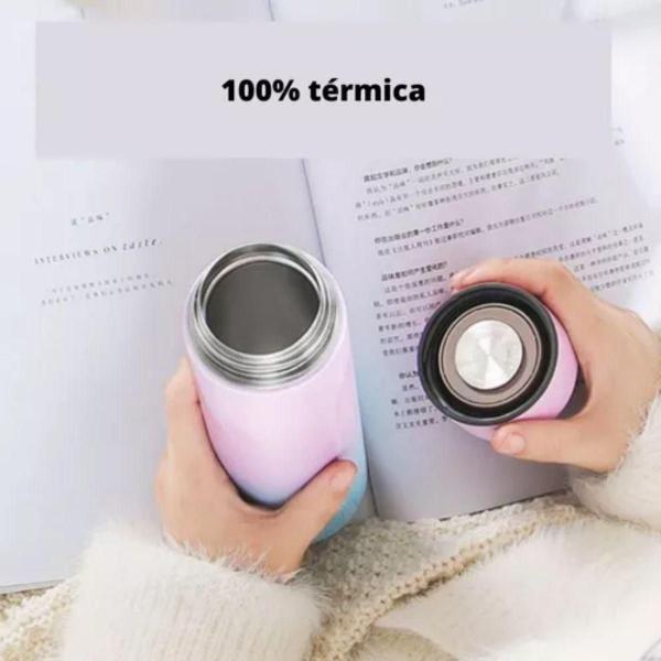 Imagem de Garrafinha Térmica Sensor Display Meninos E Meninas 500Ml