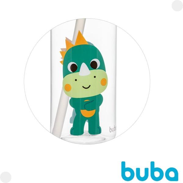 Imagem de Garrafinha Tritan Buba Zoo Dino 450ml 18833 - Buba