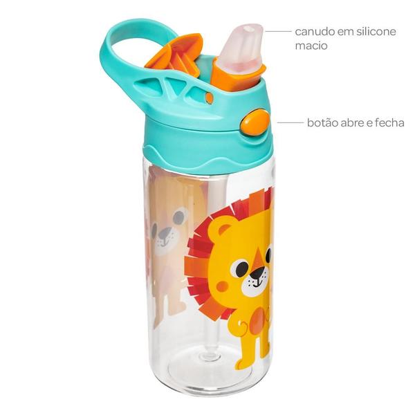 Imagem de Garrafinha tritan buba zoo leao 450ml - buba