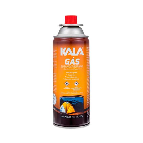 Imagem de Gás Butano/Propano Kala Cartucho Refil 410ml/227g