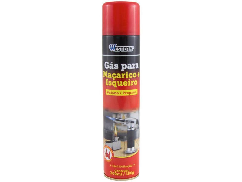 Imagem de Gás para Maçarico Butano e Propano 300ml  - Western GI-3000