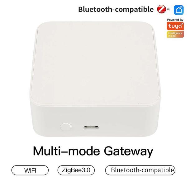 Imagem de Gateway multimodo wifi + bluetooth + zigbee tuya/smart life