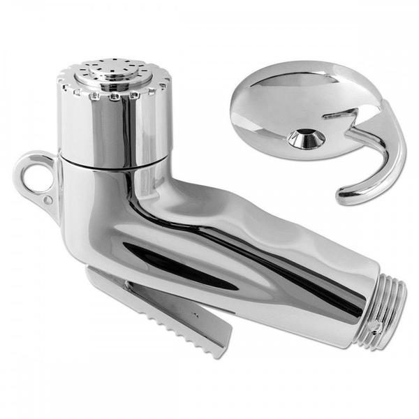 Gatilho Abs Blukit Cromado Com Suporte 240205-212 Imagem de Gatilho Abs Blukit Cromado Com Suporte 240205-212