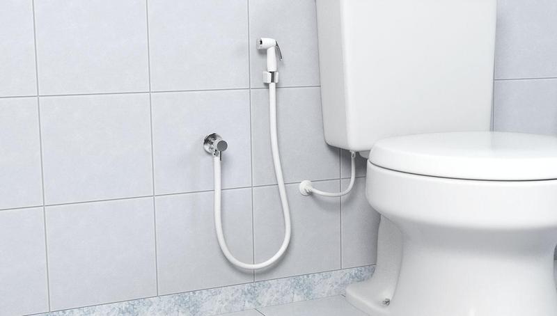 Imagem de Gatilho Com Suporte Ducha Higienica Abs Branca Censi 7561