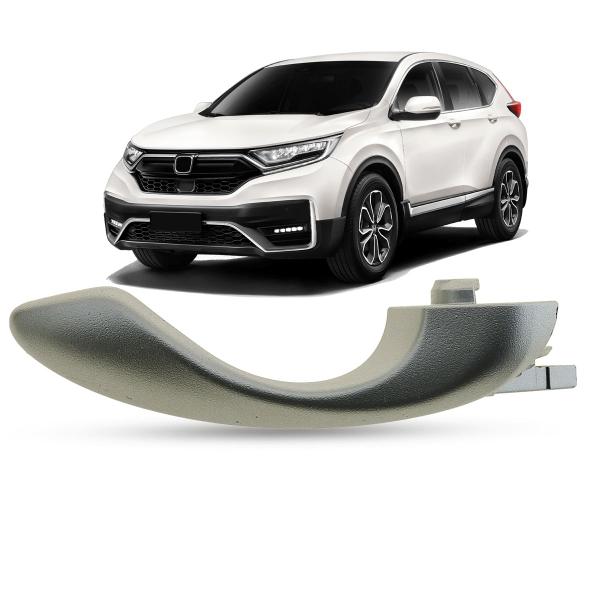 Gatilho Maçaneta Interna da Porta Dianteira Traseira Prata Honda CRV 2018 2019 2020 2021 2022 - CLICKAR Imagem de Gatilho Maçaneta Interna da Porta Dianteira Traseira Prata Honda CRV 2018 2019 2020 2021 2022