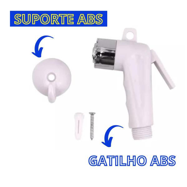 Imagem de Gatilho para Ducha Higienica ABS com Bico Cromado