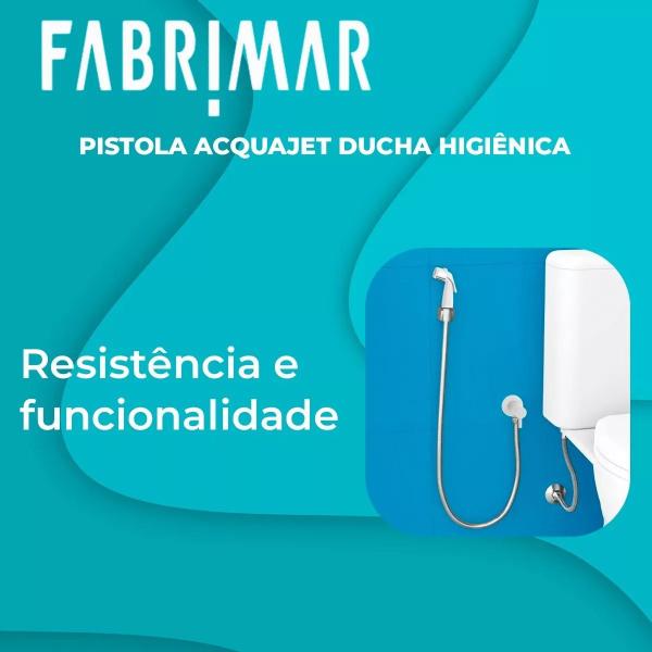 Imagem de Gatilho Para Ducha Higienica Fabrimar Tigre Branca Kit C/ 2