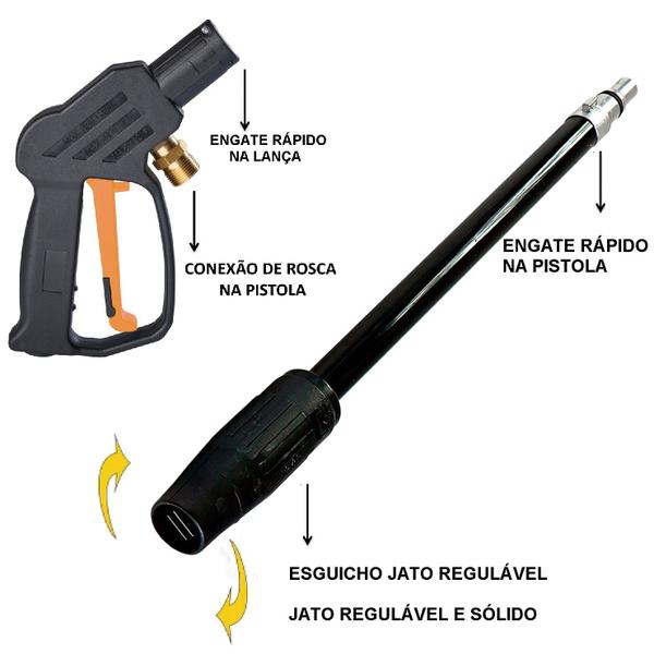 Imagem de Gatilho Pistola e Lança Wap Excellent Original Lavadora Alta Pressão