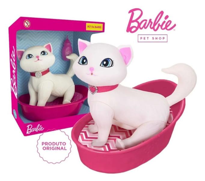 Imagem de Gatinha Da Barbie Cuidados Blissa  Pupee Menina - Faz Xixi