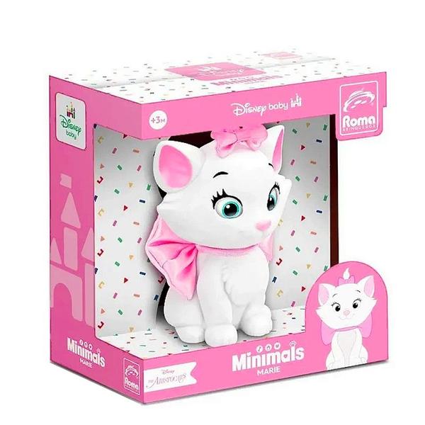 Imagem de Gatinha Marie Disney Baby Boneca Vinil 16cm Presente na Caixa