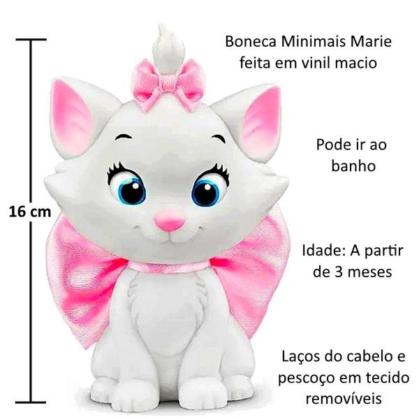 Gatinha Marie Disney Baby Boneca Vinil 16cm Presente na Caixa - ROMA Imagem de Gatinha Marie Disney Baby Boneca Vinil 16cm Presente na Caixa
