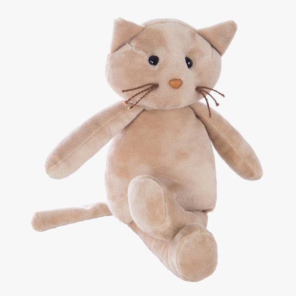 Gatinho de Pelúcia Miu Decorativo e Brinquedo 30cm - WU Bichos de Pelúcia Imagem de Gatinho de Pelúcia Miu Decorativo e Brinquedo 30cm