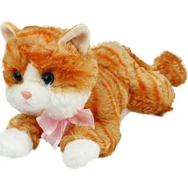 Imagem de Gatinho Deitado Pelúcia Sortida - BBR Toys R3392