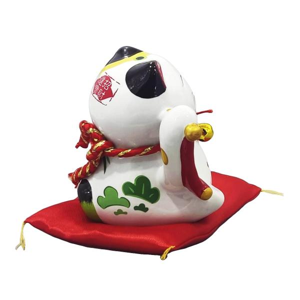 Gato da Sorte Porcelana Decorativa Maneki Neko Boa Fortuna 803 - Luhi Comércio de Presentes Imagem de Gato da Sorte Porcelana Decorativa Maneki Neko Boa Fortuna 803