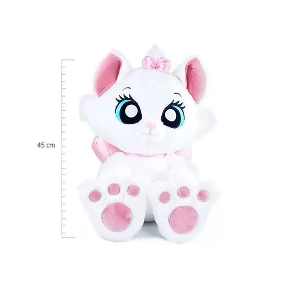 Imagem de Gato De Pelúcia Marie 45 Cm Big Feet Disney Fun - F0045