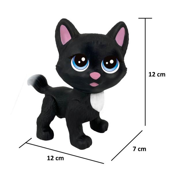 Imagem de Gato de Vinil Preto da Barbie na Casinha Emborrachado Mattel