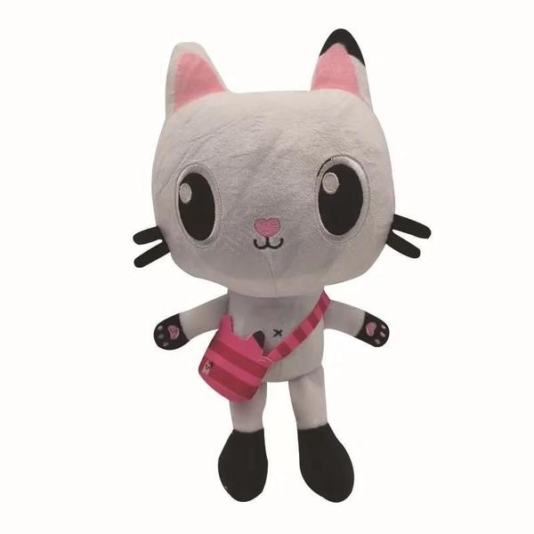 Imagem de Gato Sorridente de Pelúcia - Brinquedo Gabby's Dollhouse - Presente Infantil