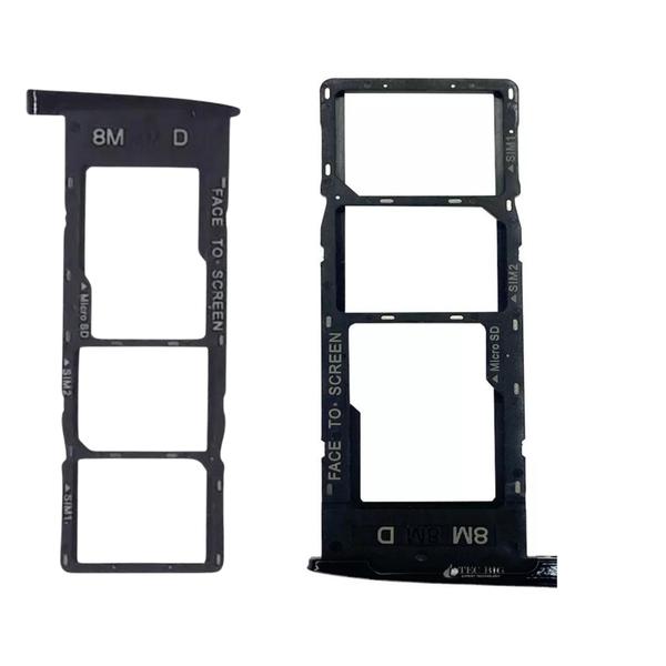 Imagem de Gaveta Bandeja Chip Para Moto G6 Plus Xt1926 Azul Índigo .