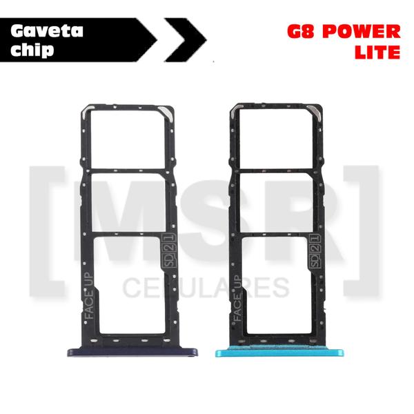 Imagem de Gaveta chip celular MOTOROLA modelo G8 POWER LITE