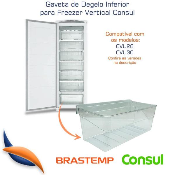 Imagem de Gaveta Degelo Freezer Vertical Consul W10202551