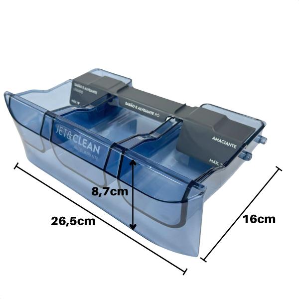Imagem de Gaveta Dispenser Sabão Lavadora Electrolux LED13 LED14