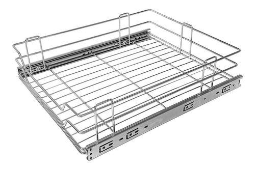 Imagem de Gaveta Fruteira 370mm Aramada Cromada Para Módulo 40cm