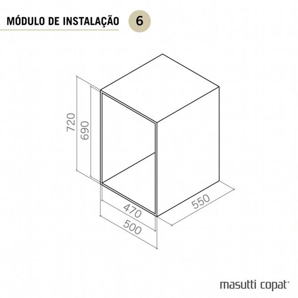 Gaveta Fruteira Aramada Deslizante Aço Inox Corrediça 470mm Cozinha Frutas Masutti Imagem de Gaveta Fruteira Aramada Deslizante Aço Inox Corrediça 470mm Cozinha Frutas Masutti
