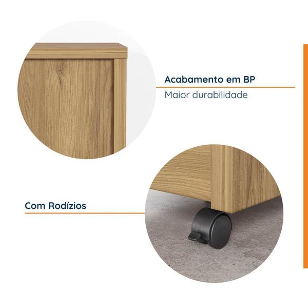 Imagem de Gaveteiro Modular com Rodizio Ficus CabeCasa MadeiraMadeira