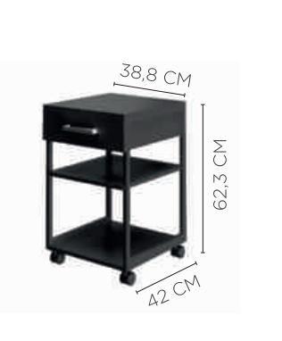 Imagem de Gaveteiro para escritório estilo industrial GAV CHAMBER