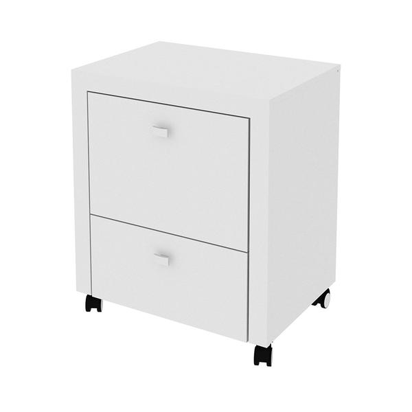 Imagem de Gaveteiro para Escritório Home Office ME4112 MDP Branco G69 - Gran Belo