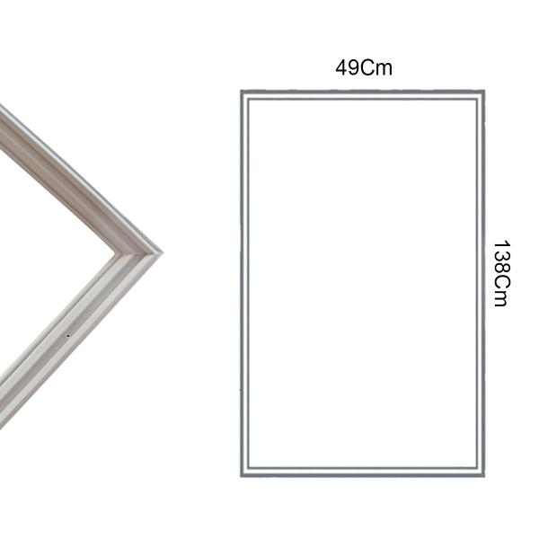 Gaxeta Expositor ERV-250 Para Conservex Visa Cooler 49x138 - PROLAR BORRACHAS DE VEDAÇÃO PARA REFRIGERADOR Imagem de Gaxeta Expositor ERV-250 Para Conservex Visa Cooler 49x138