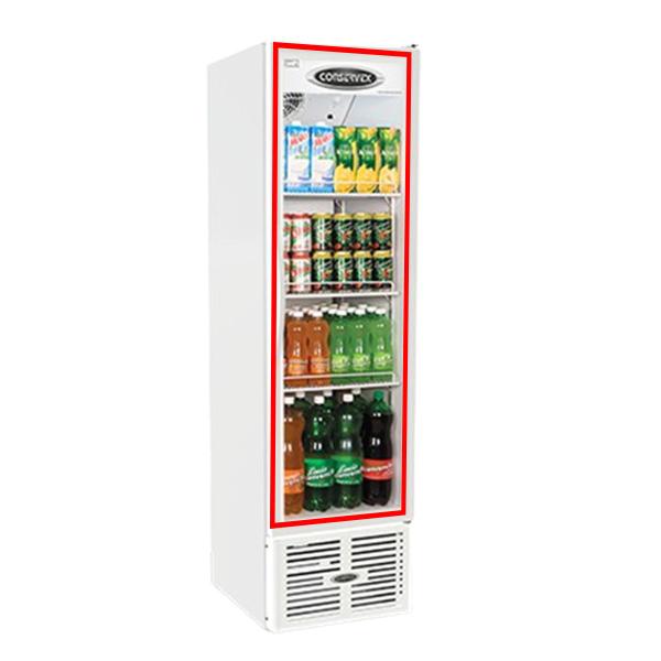 Gaxeta Expositor ERV-250 Para Conservex Visa Cooler 49x138 - PROLAR BORRACHAS DE VEDAÇÃO PARA REFRIGERADOR Imagem de Gaxeta Expositor ERV-250 Para Conservex Visa Cooler 49x138