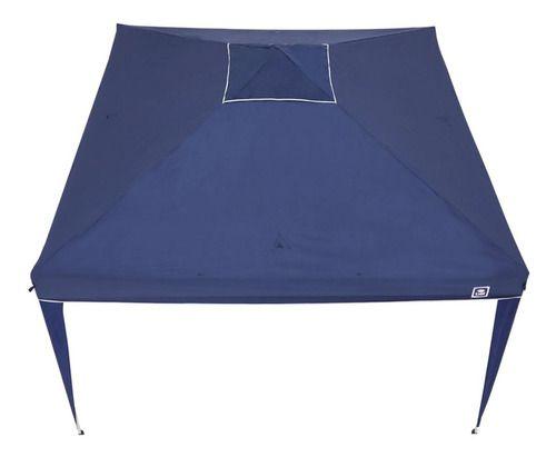 Imagem de Gazebo Articulável Azul - Poliéster E Aço - 2,6x3x3 - Belfix