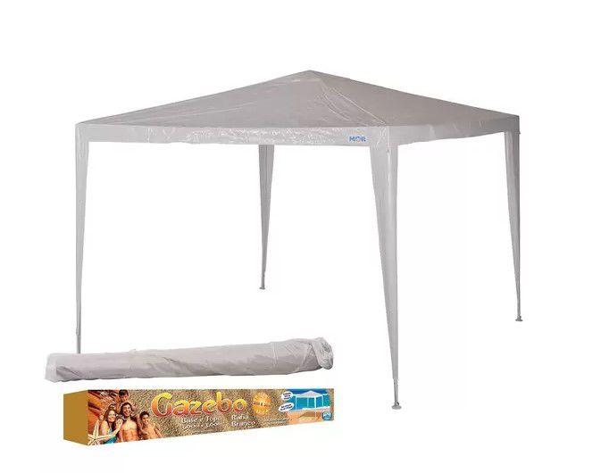 Imagem de Gazebo Rafia Branco 3 X 3 X 2,5m Mor