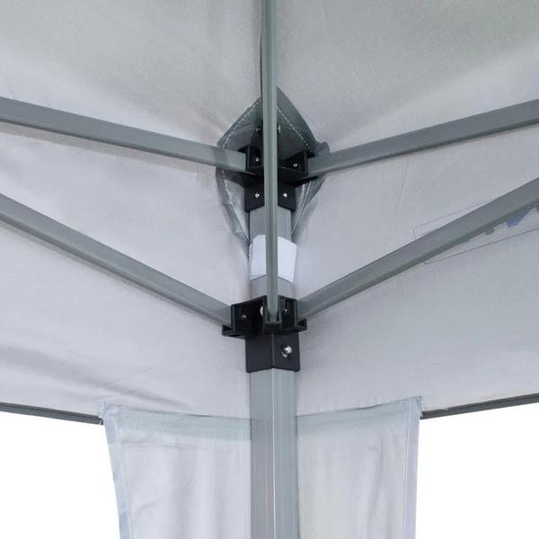 Imagem de Gazebo Tenda Dobravel Trixx 3m X 3m + 2 Paredes Azul Mor  Kit 