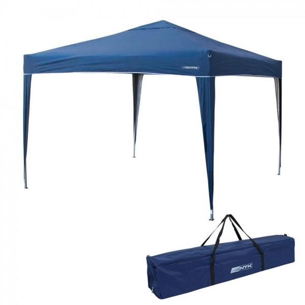 Imagem de Gazebo Tenda Dobravel Trixx 3m X 3m + 2 Paredes Azul Mor  Kit 