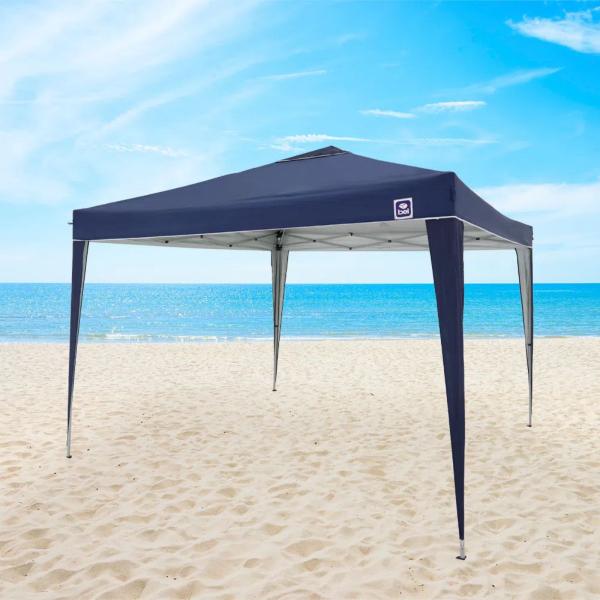 Imagem de Gazebo Tenda Praia Barraca Camping 3x3m UV Sanfonada + Bolsa