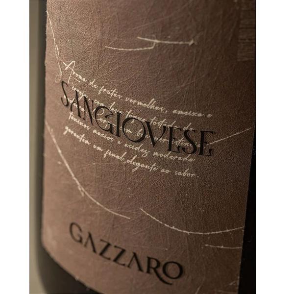 Imagem de Gazzaro Vinho Tinto Sangiovese 2019