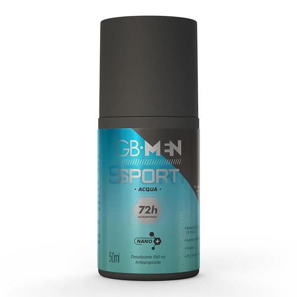 Imagem de Gb-men desodorante roll-on sport acqua 72h com 50ml