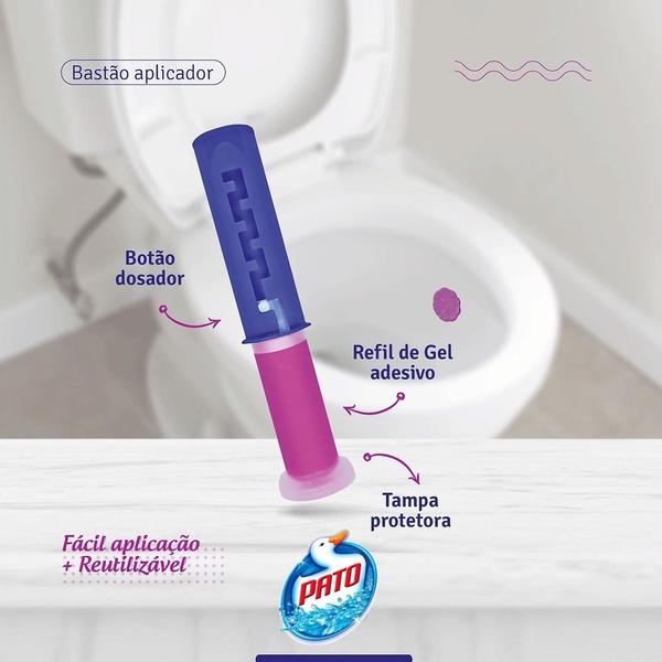 Imagem de Gel Adesivo Para Sanitários Pato Marine C Aplicador Kit 3