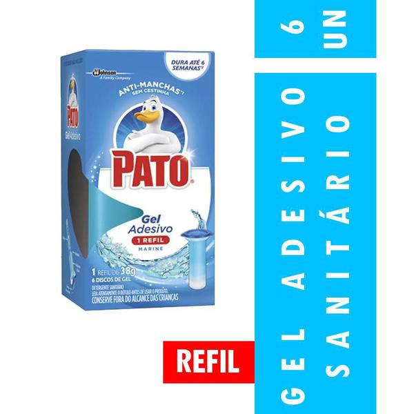 Imagem de Gel Adesivo Para Sanitários Pato Marine / Refil - 03