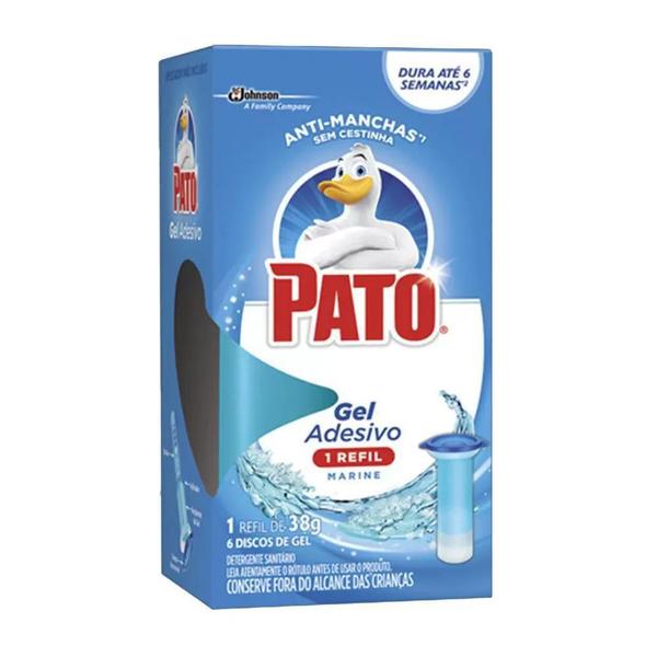 Imagem de Gel Adesivo Para Sanitários Pato Marine / Refil