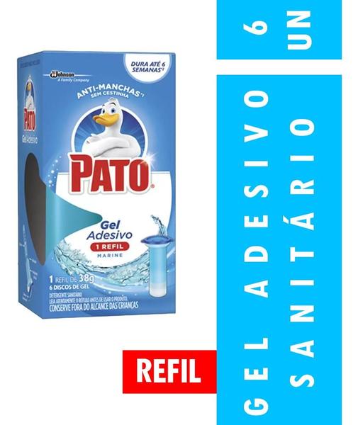 Imagem de Gel Adesivo Para Sanitários Pato Marine / Refil