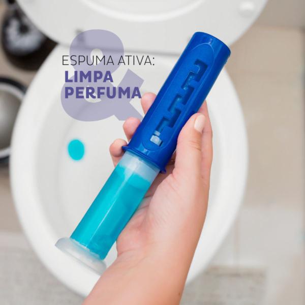 Imagem de Gel Adesivo Para Sanitários Sanilux Brisa Do Oceano 5 em 1