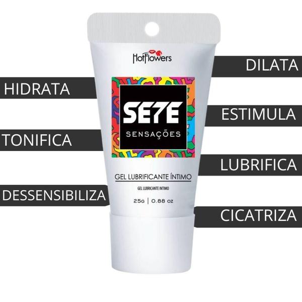 Gel Anal Sete Sensações Bisnaga - Tira a dor em 70% - Lubrificante Íntimo  Sexual