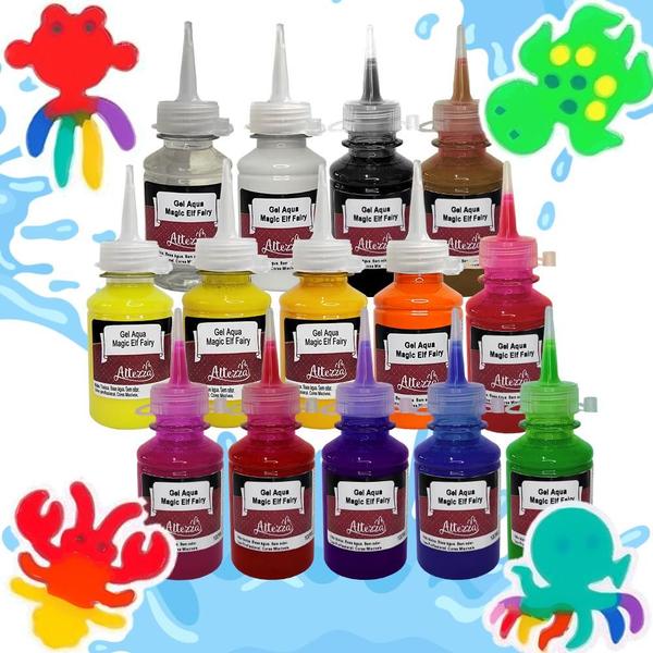 Imagem de Gel Aqua Magic Elf Fairy 1000ml - Water magic Fairy Gel Elf Toy Squishy DIY Altezza Gel Geleia Mágica Colorida De Água - Escolha a Cor