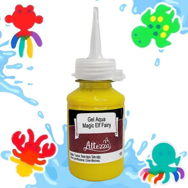 Imagem de Gel Aqua Magic Elf Fairy 1000ml - Water magic Fairy Gel Elf Toy Squishy DIY Altezza Gel Geleia Mágica Colorida De Água - Escolha a Cor