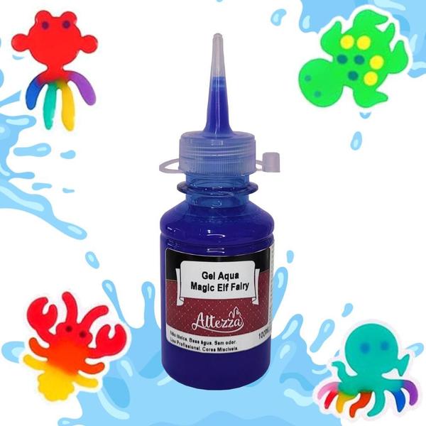 Imagem de Gel Aqua Magic Elf Fairy 1000ml - Water magic Fairy Gel Elf Toy Squishy DIY Altezza Gel Geleia Mágica Colorida De Água - Escolha a Cor