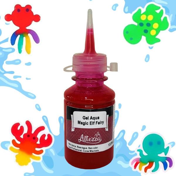 Imagem de Gel Aqua Magic Elf Fairy 1000ml - Water magic Fairy Gel Elf Toy Squishy DIY Altezza Gel Geleia Mágica Colorida De Água - Escolha a Cor